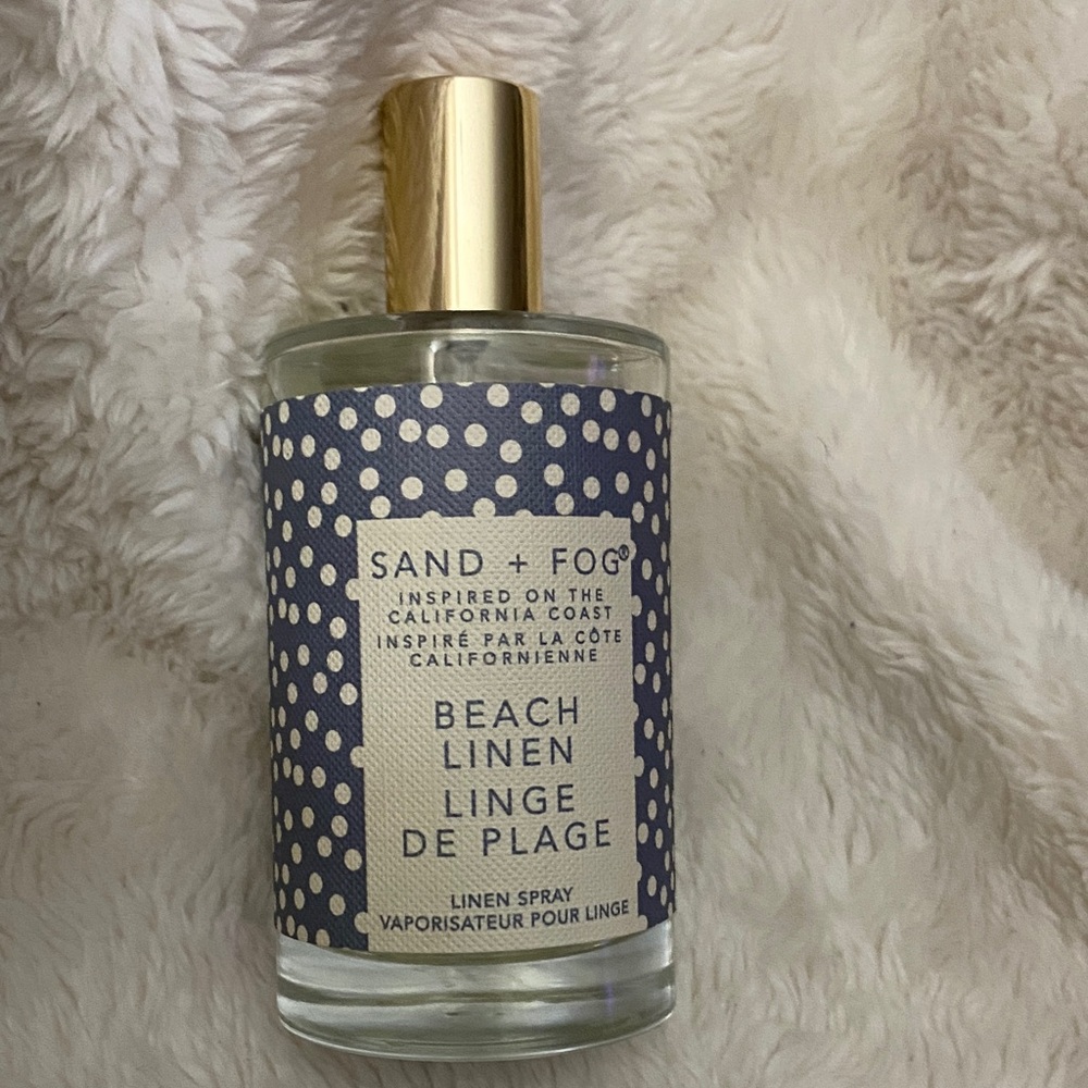 Sand + Fog Beach Linen Spray - Navy